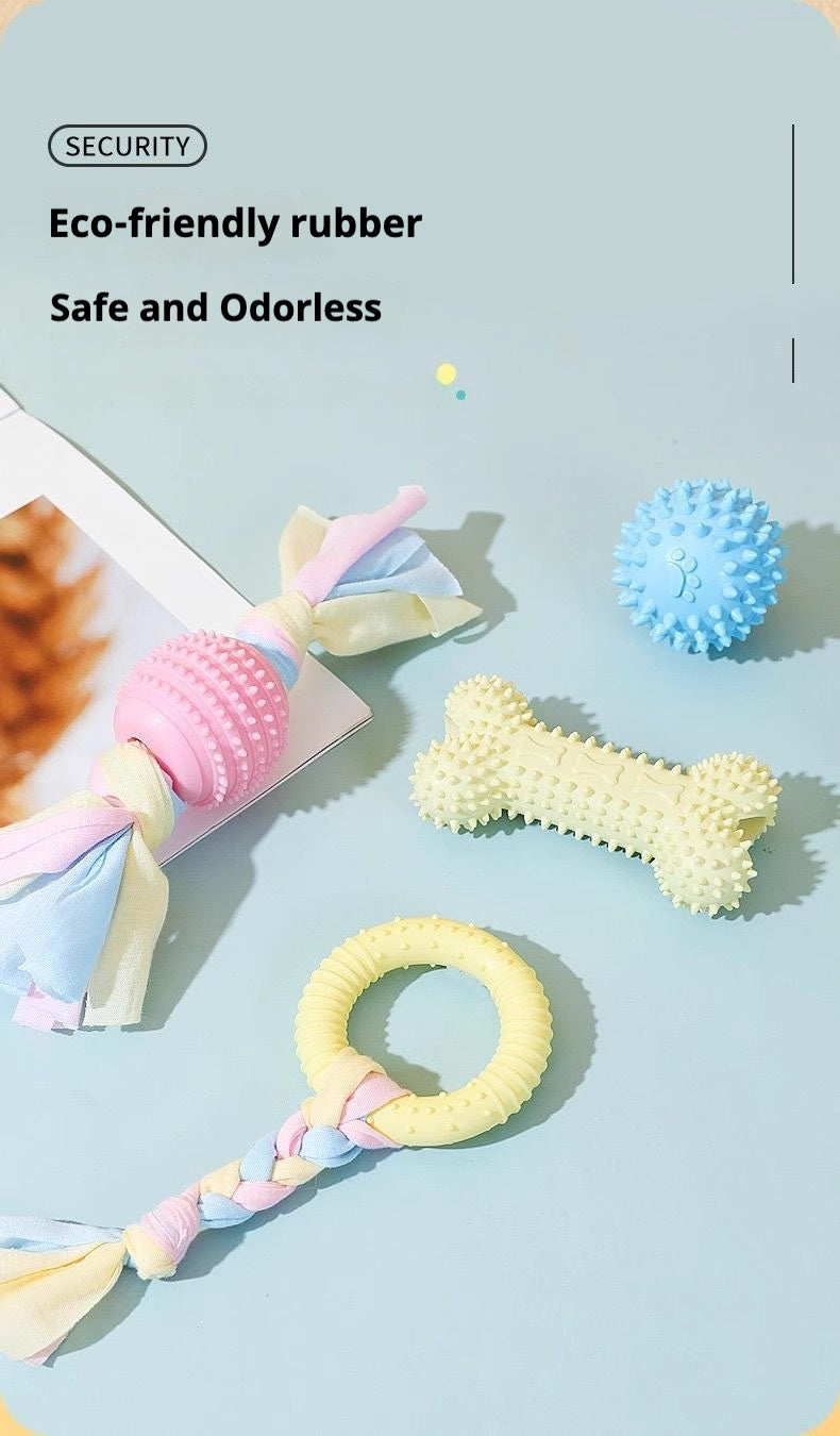 Interactive Chew Toys (Pack of 4)