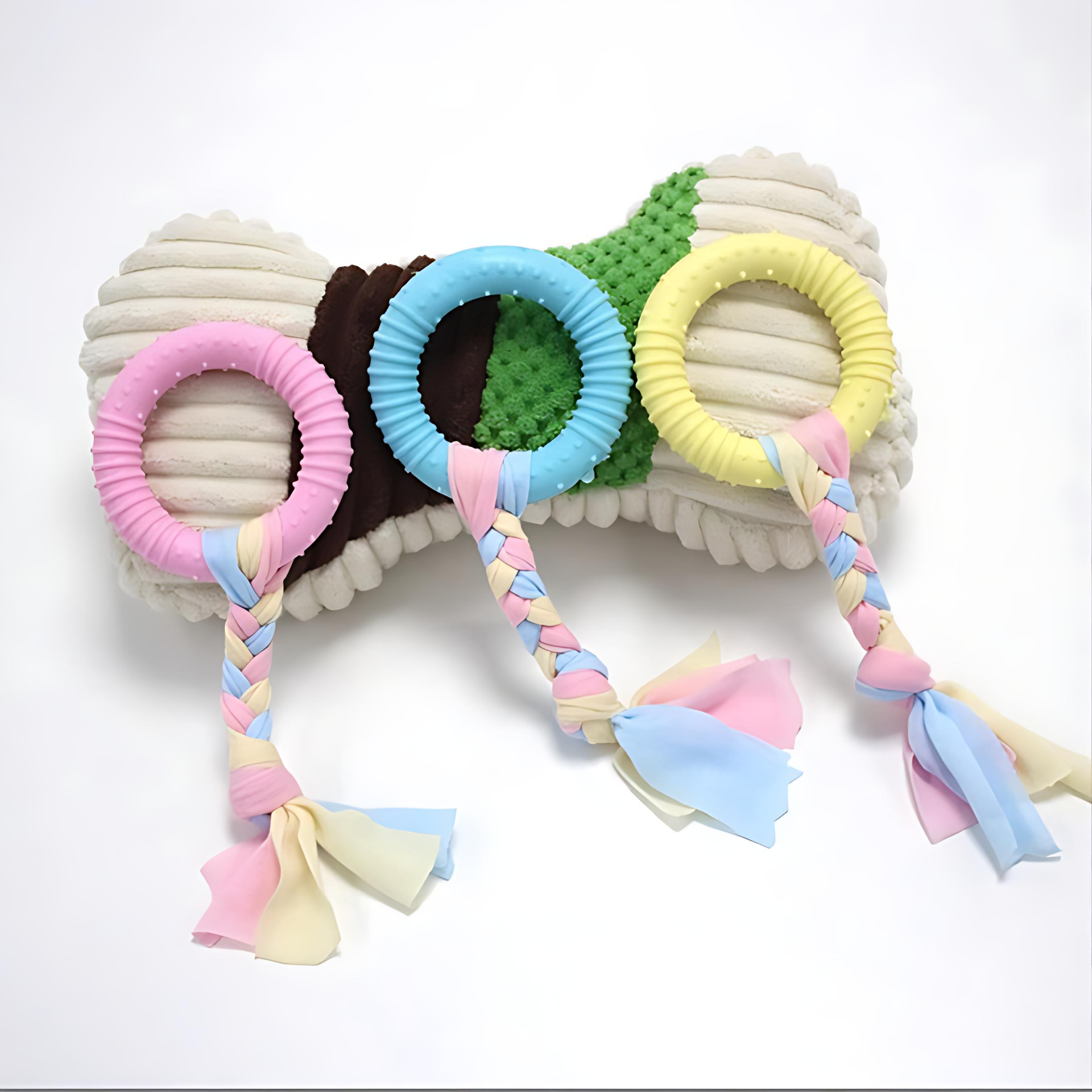 Interactive Chew Toys (Pack of 4)