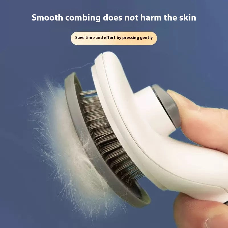 Deshedding brush