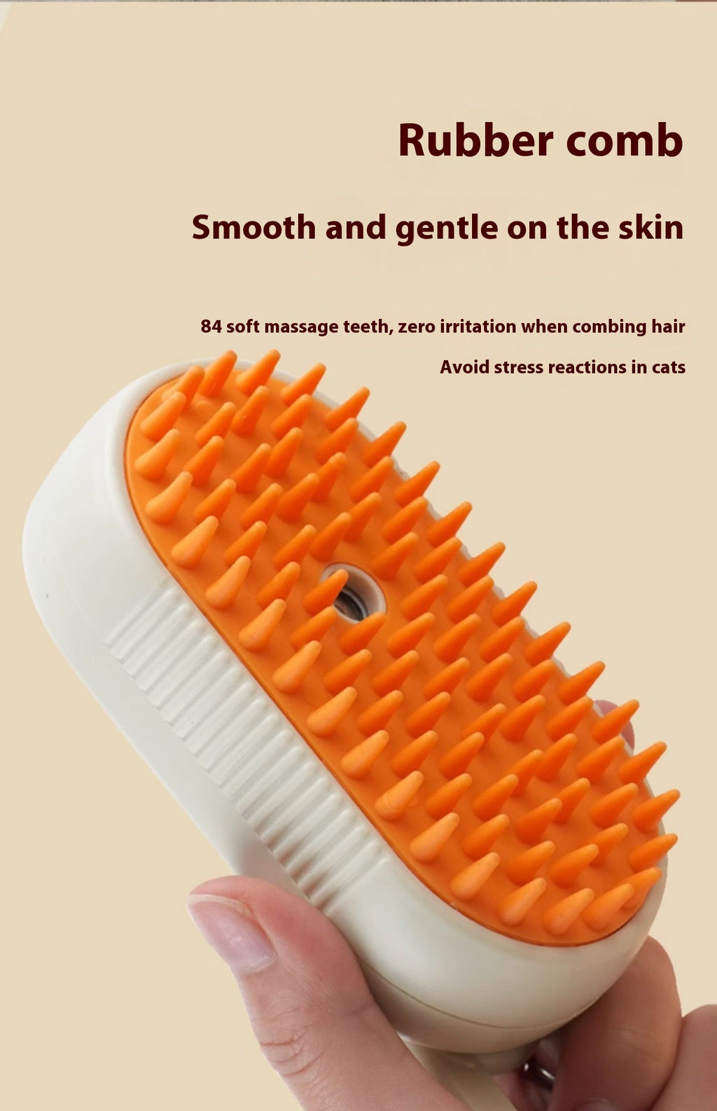 Spray Massage Grooming Brush