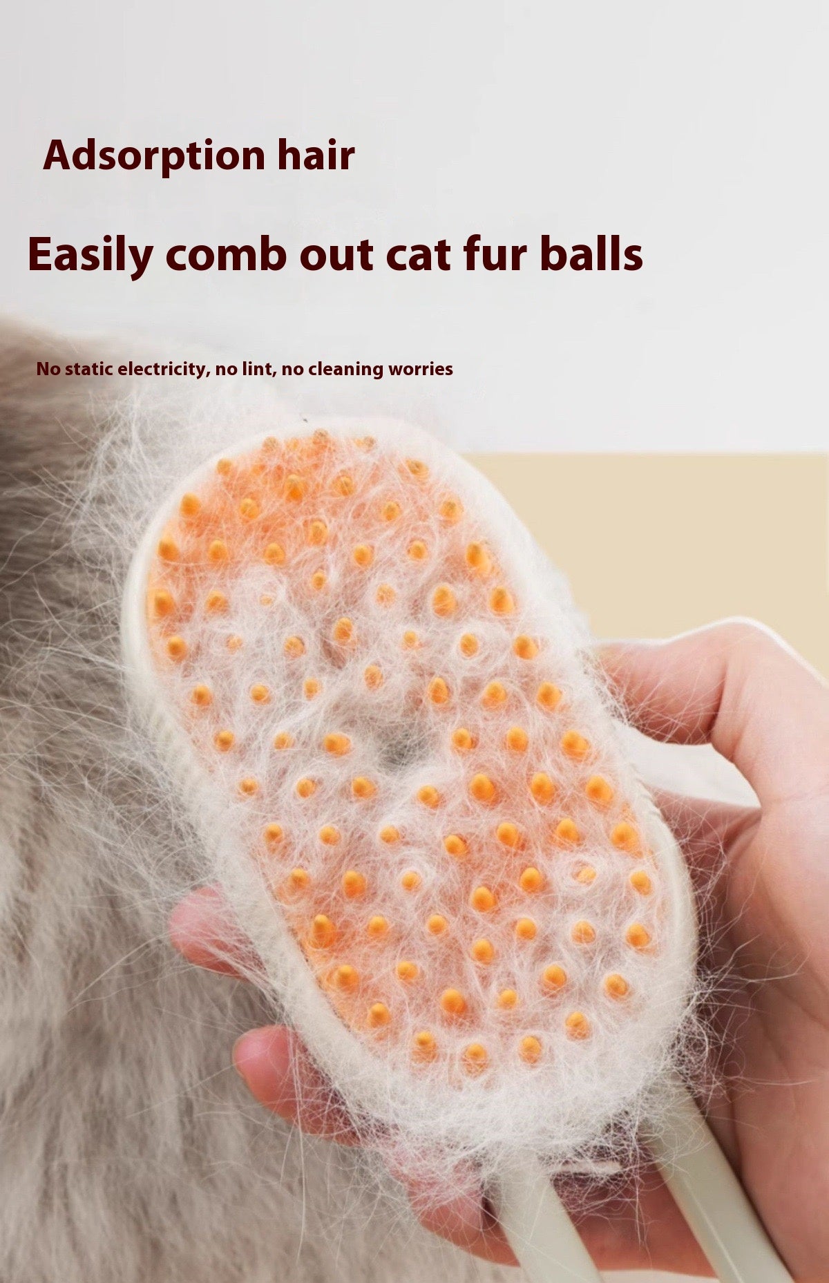 Spray Massage Grooming Brush