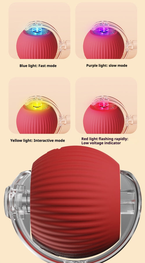 Automatically rolling electric ball